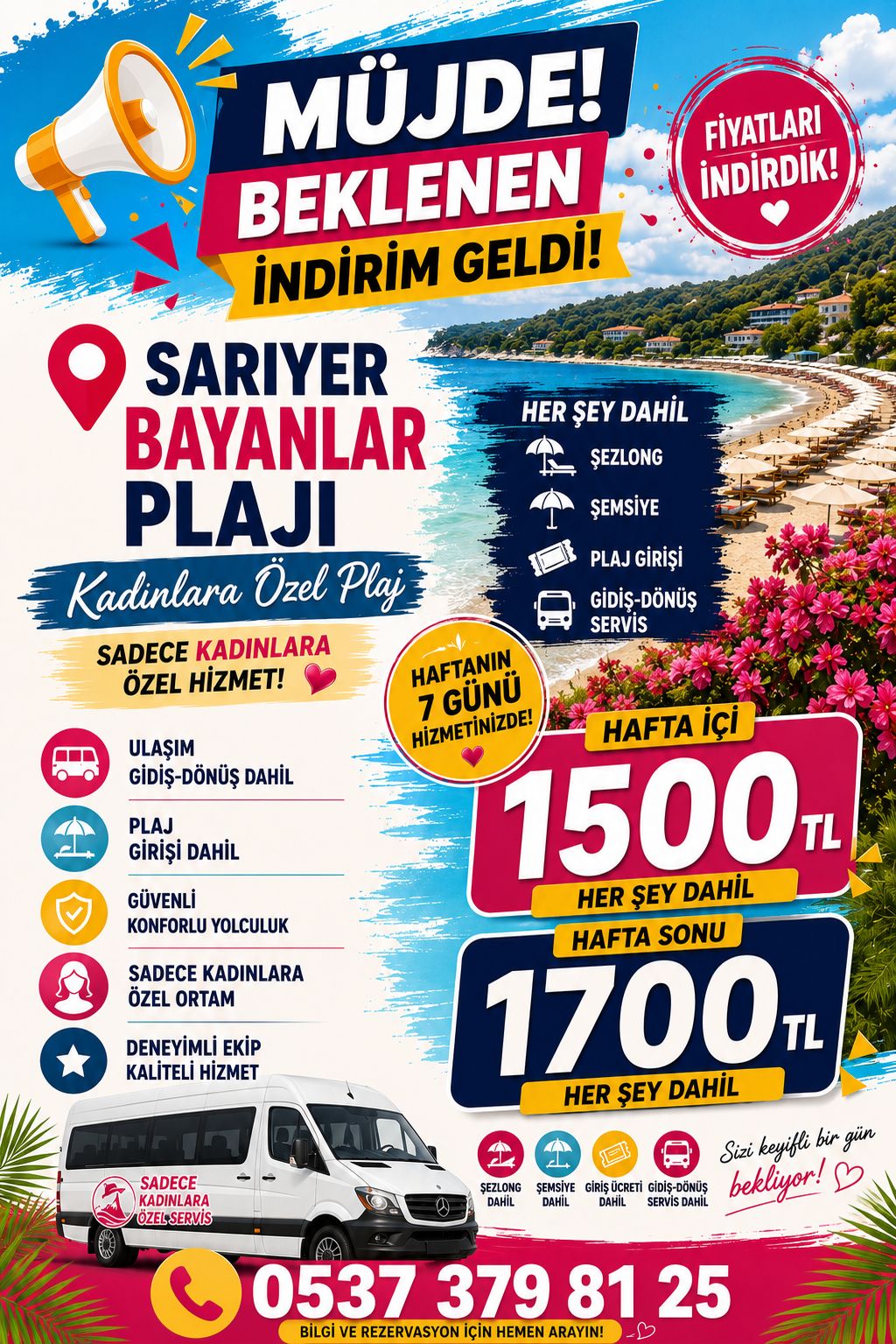 Sarıyer Altınkum Kadınlar Plajı