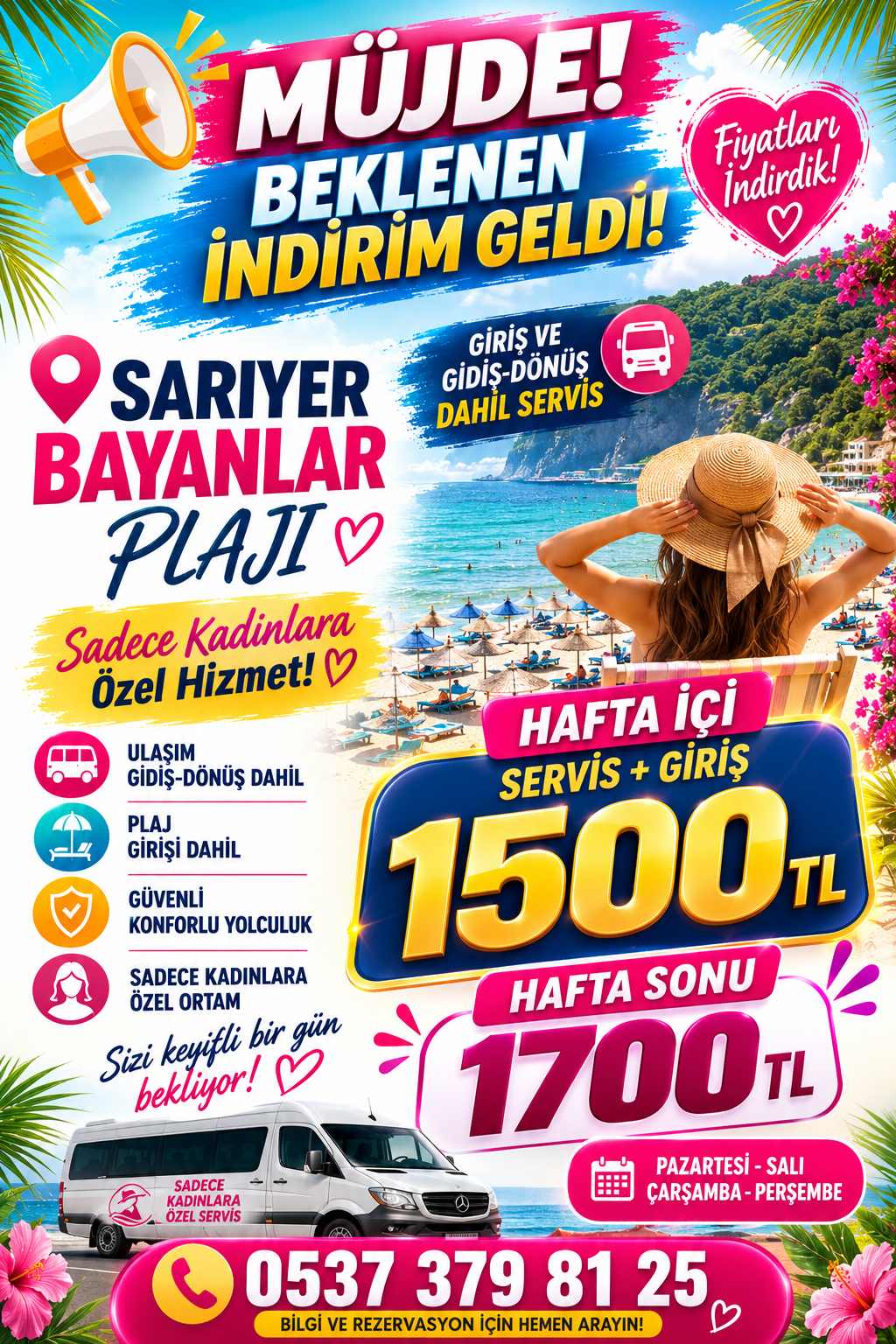 Sarıyer Altınkum Kadınlar Plajı